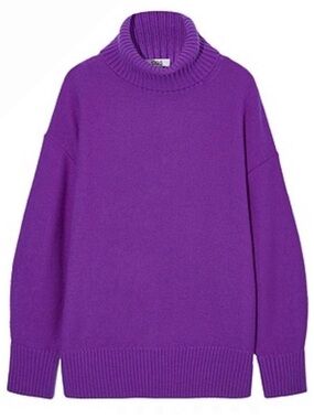 Cos 100% wool oversized Turtleneck Sweater